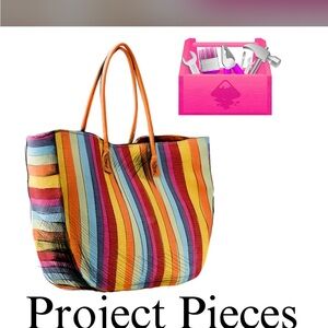 Steve Madden Multicolor Striped Tote